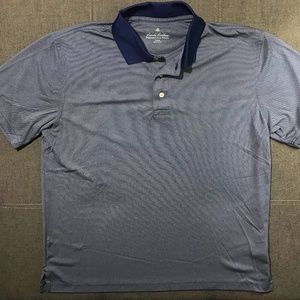 Brooks Brothers Performance Series Men's Short Sleeve Golf Polo Size Large